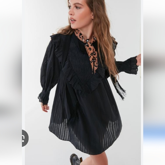 Black babydoll dress - Picture 2 of 6